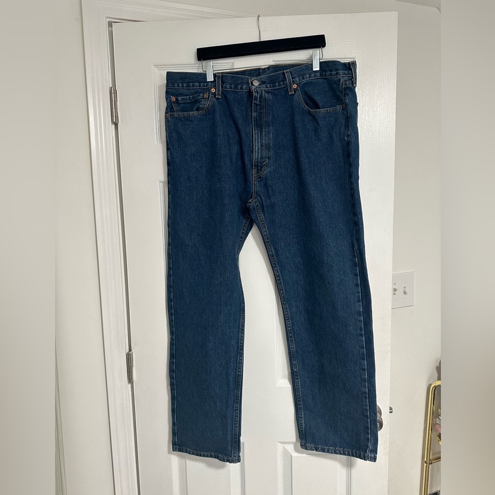 Levi’s Men’s 505 Straight Size W40x30L Blue Denim